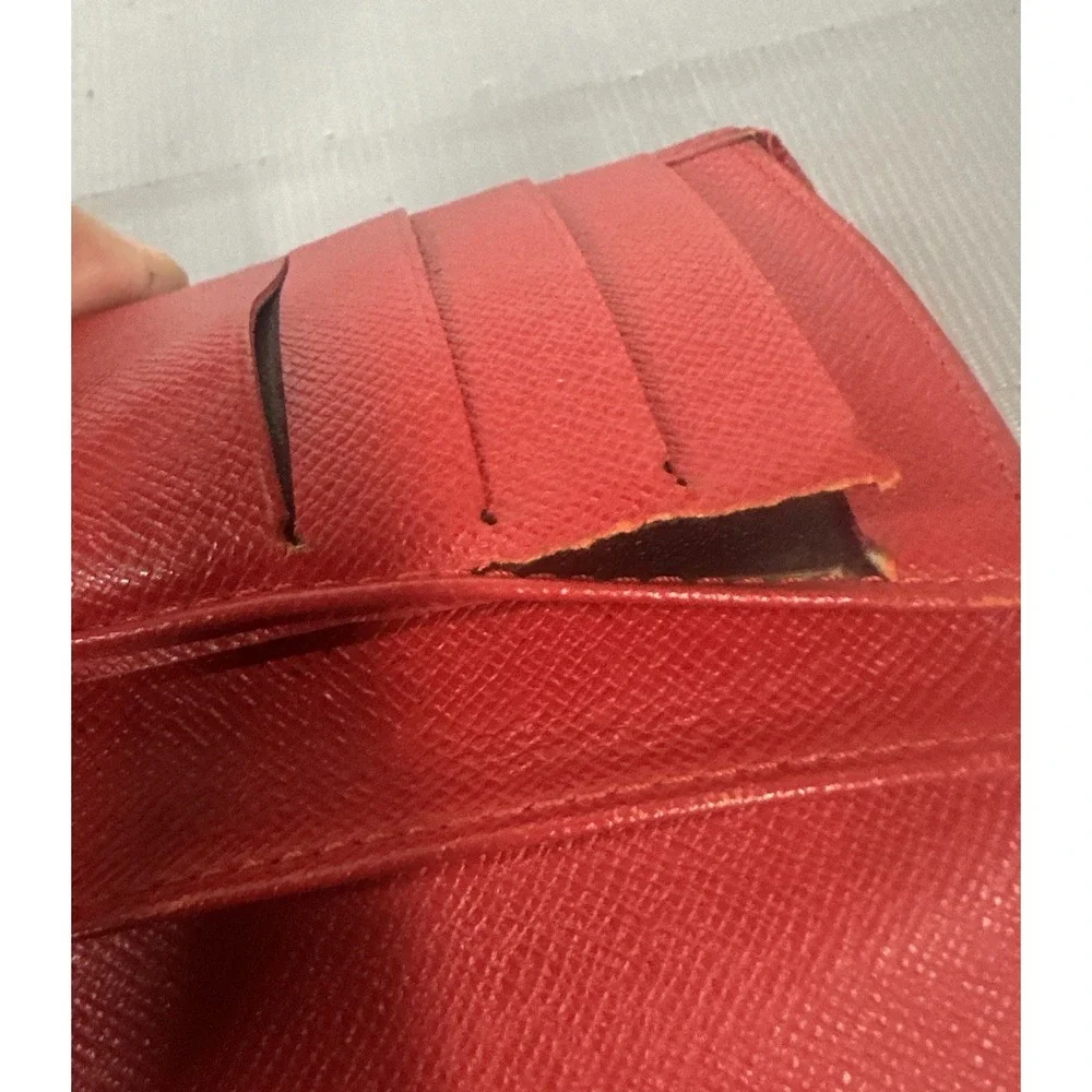 LOUIS VUITTON Epi Agenda Red LV Auth - Picture 7 of 16